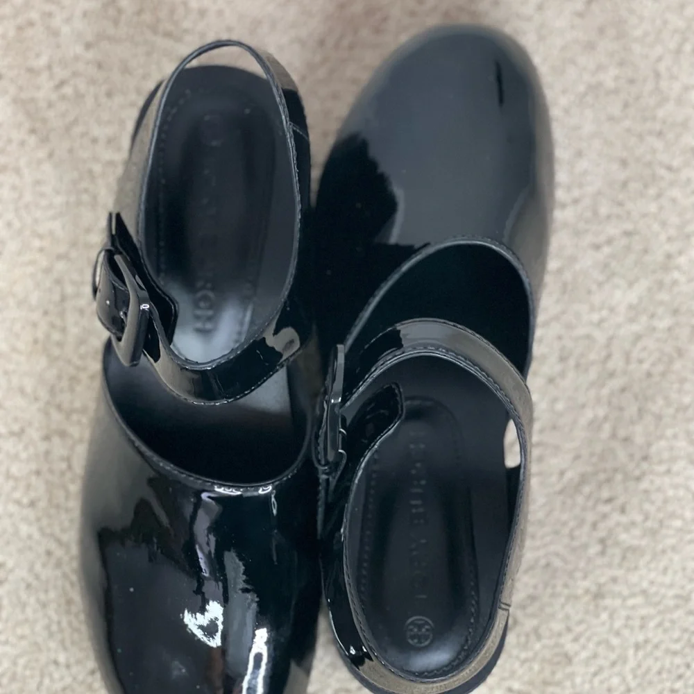 Tory Burch Patent Leather Mule Style Mary Janes - Picture 3 of 3